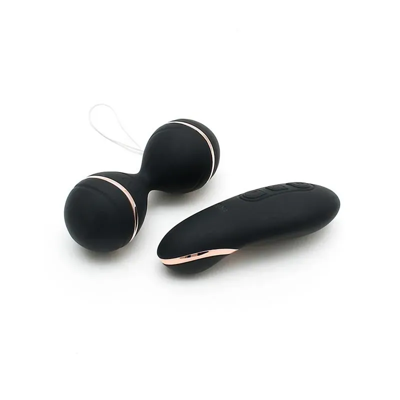 RIMBA TOYS Ibiza Black vibreerivad tupekuulid
