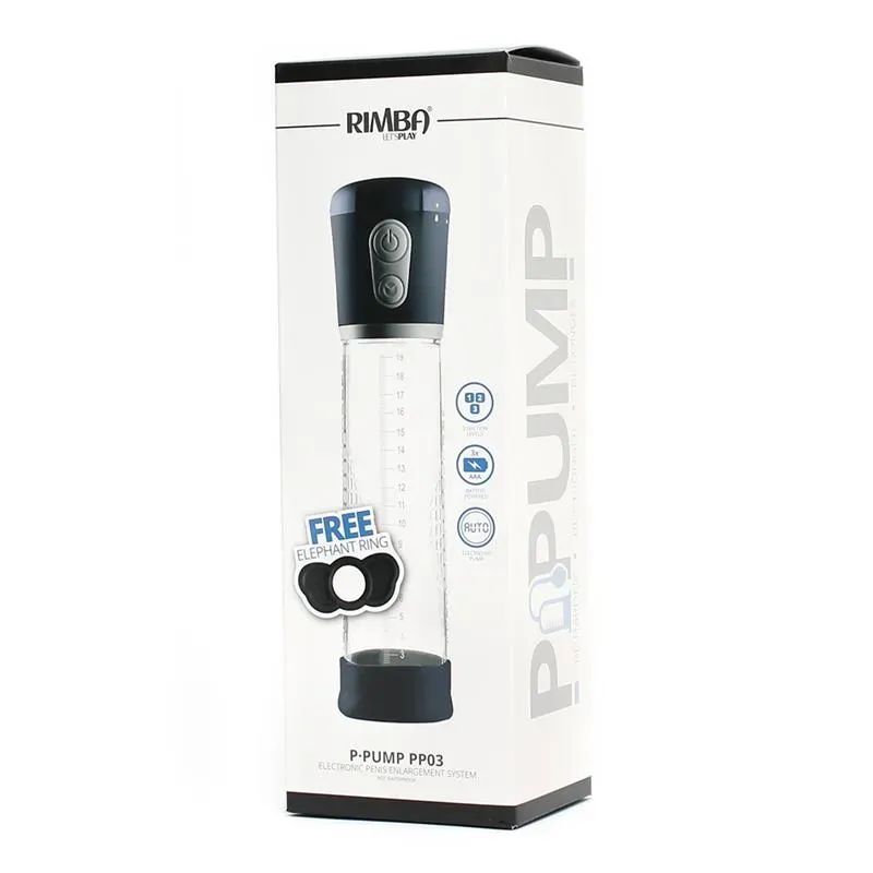 RIMBA TOYS P-Pump PP03 помпа для пениса