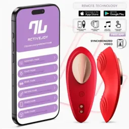 INTOYOU APP SERIES вибратор в трусики, красный