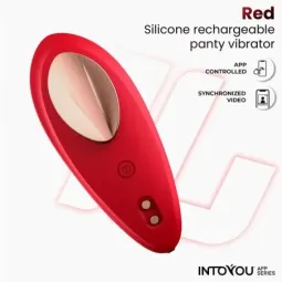 INTOYOU APP SERIES вибратор в трусики, красный