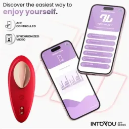 INTOYOU APP SERIES вибратор в трусики, красный
