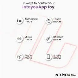 INTOYOU APP SERIES вибратор в трусики, красный