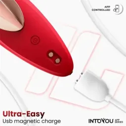 INTOYOU APP SERIES вибратор в трусики, красный