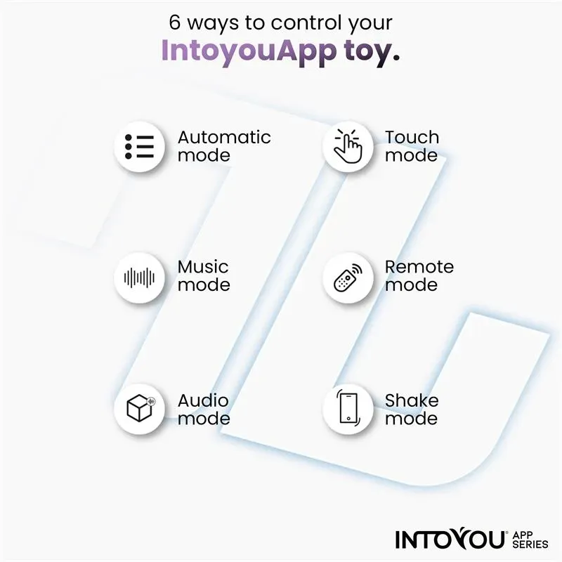 INTOYOU APP SERIES вибратор в трусики с приложением