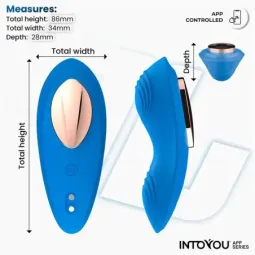 INTOYOU APP SERIES вибратор в трусики с приложением