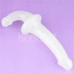 LOVETOY Lumino Play topeltdildo, helendav