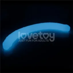 LOVETOY Lumino Blue Light topeltdildo 47 cm
