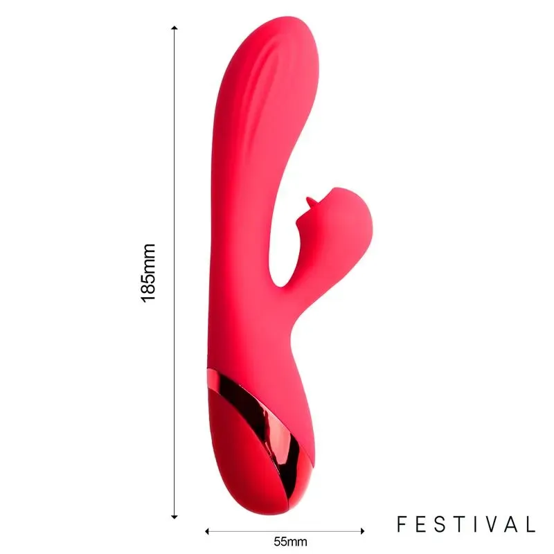 FESTIVAL Turna Vibe USB Red jänkuvibraator