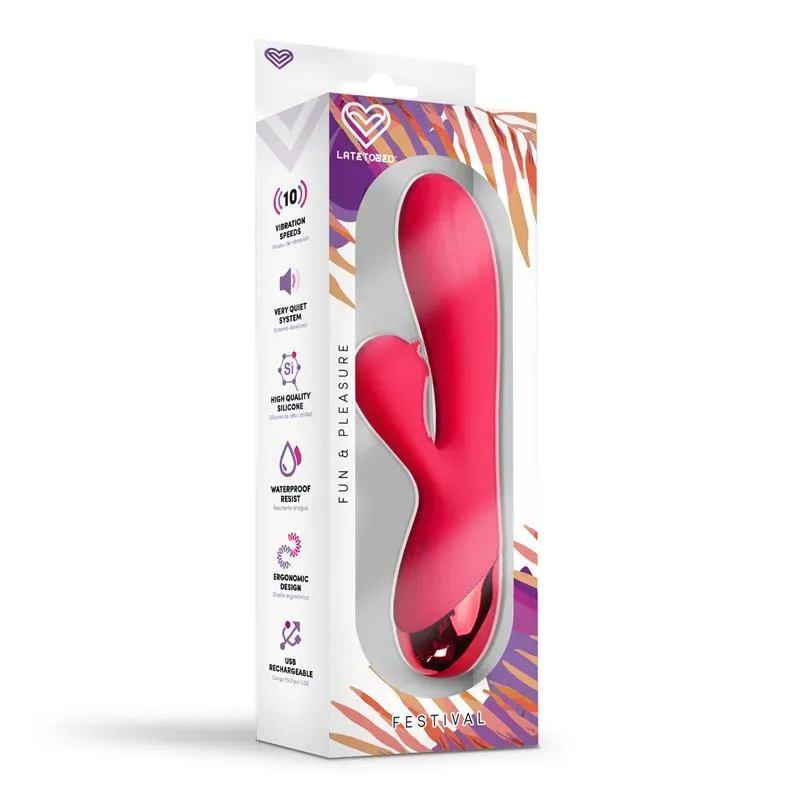 FESTIVAL Turna Vibe USB Red jänkuvibraator