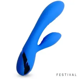 FESTIVAL Marna вибратор-кролик, синий