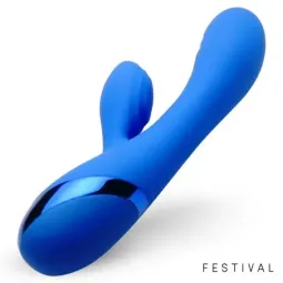 FESTIVAL Marna вибратор-кролик, синий