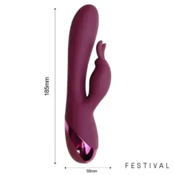 FESTIVAL Brole Vibe jänkuvibraator, punane