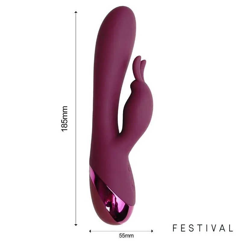 FESTIVAL Brole Vibe jänkuvibraator, punane