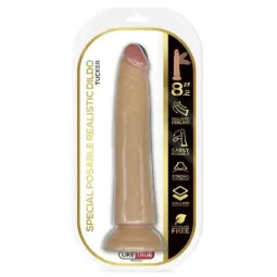 LIKETRUE Tucker realistlik painutatav dildo 21 cm