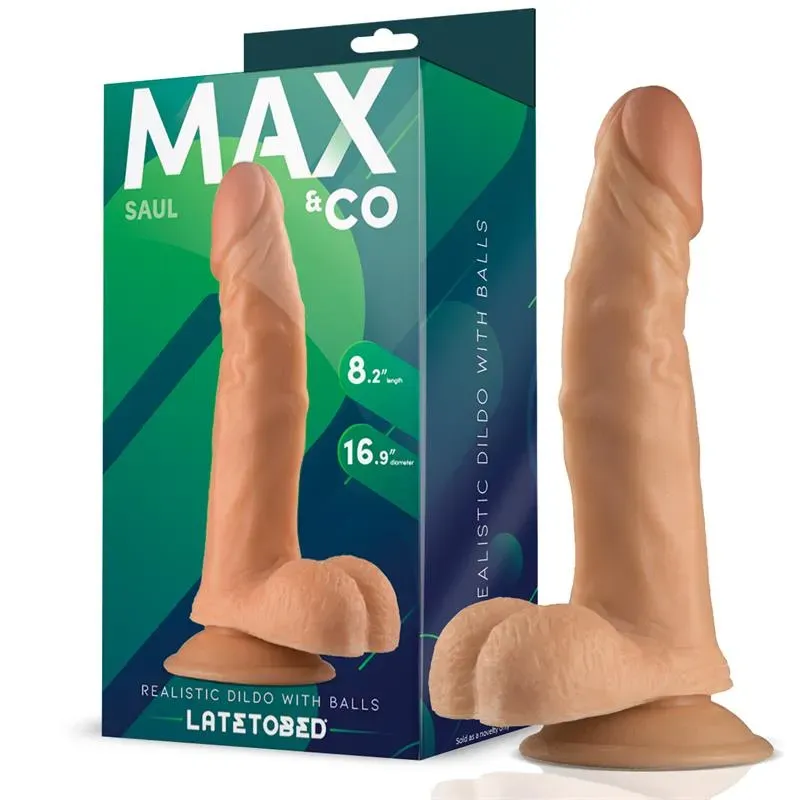 MAX & CO Saul реалистичный фаллоимитатор 21 см