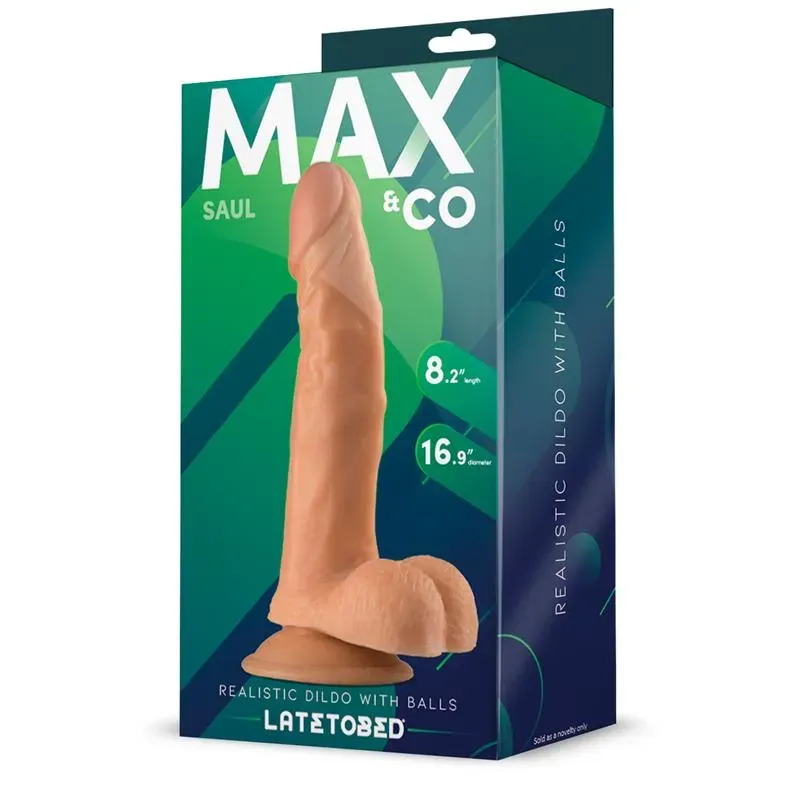 MAX & CO Saul реалистичный фаллоимитатор 21 см