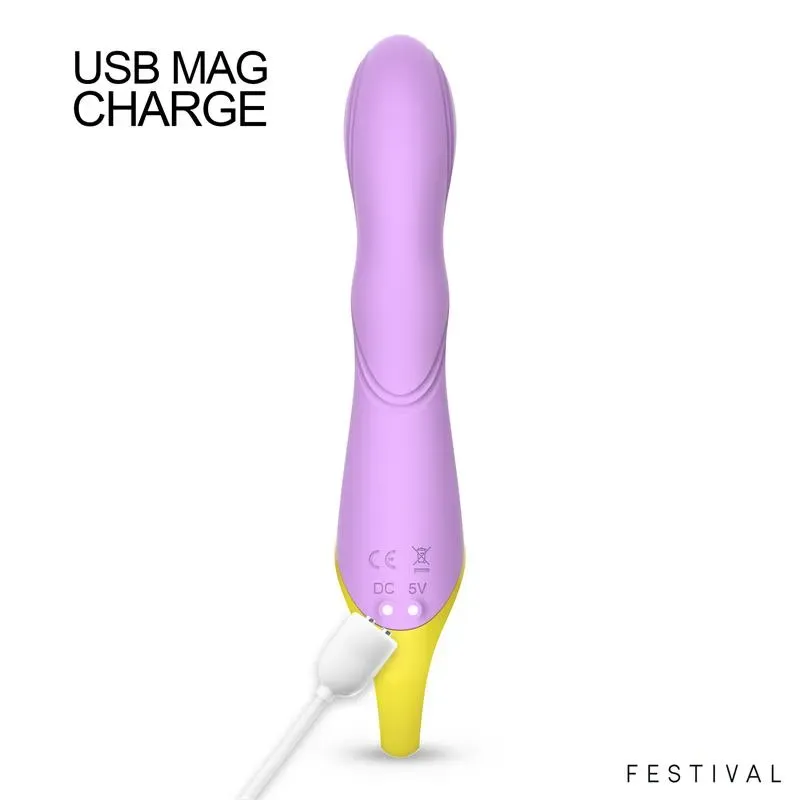 FESTIVAL Lilly vibraator, 10 režiimi, USB