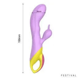 FESTIVAL Lilly вибратор, 10 режимов, USB