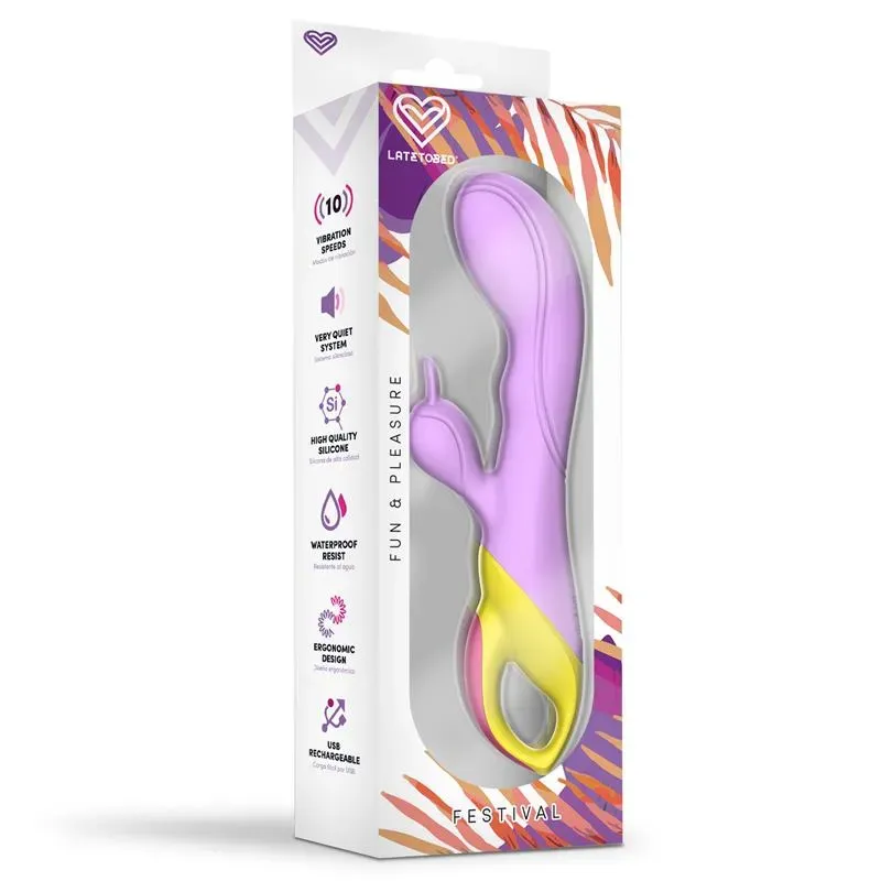 FESTIVAL Lilly вибратор, 10 режимов, USB