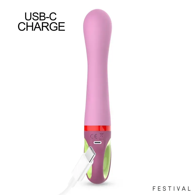 FESTIVAL Kandy vibraator, 10 režiimi, USB-C