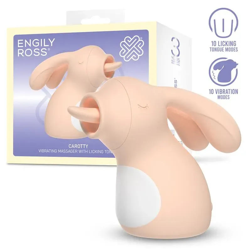 ENGILY ROSS Carotty вибратор с язычком