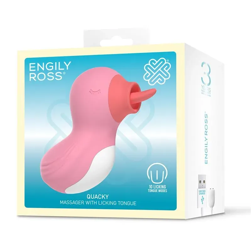 ENGILY ROSS Quacky мини-вибратор с язычком