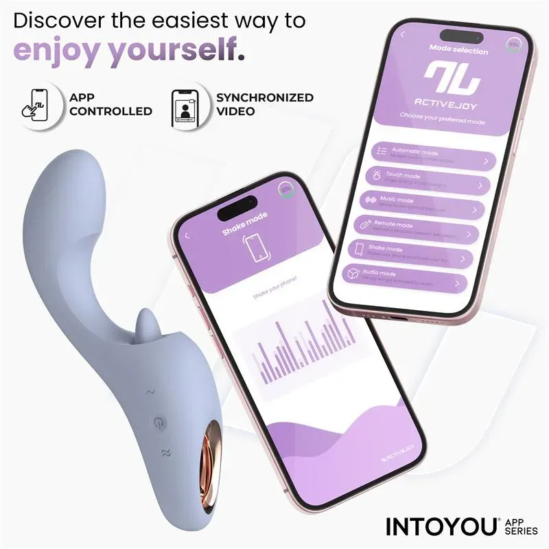INTOYOU Licky вибратор с язычком и приложением