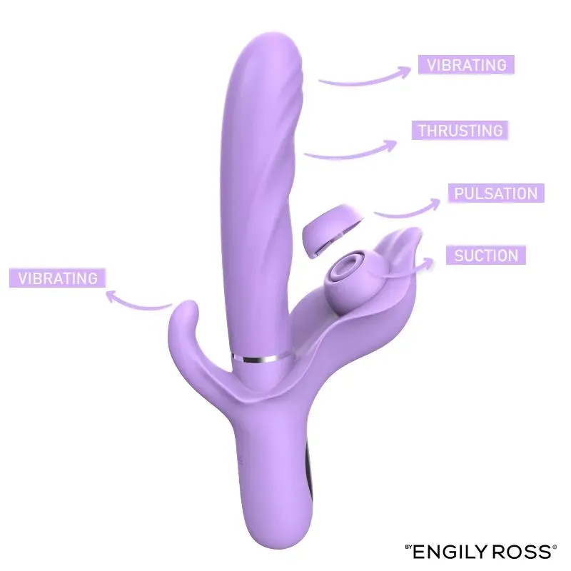 ENGILY ROSS Apollo вибратор с толчками и вакуумом
