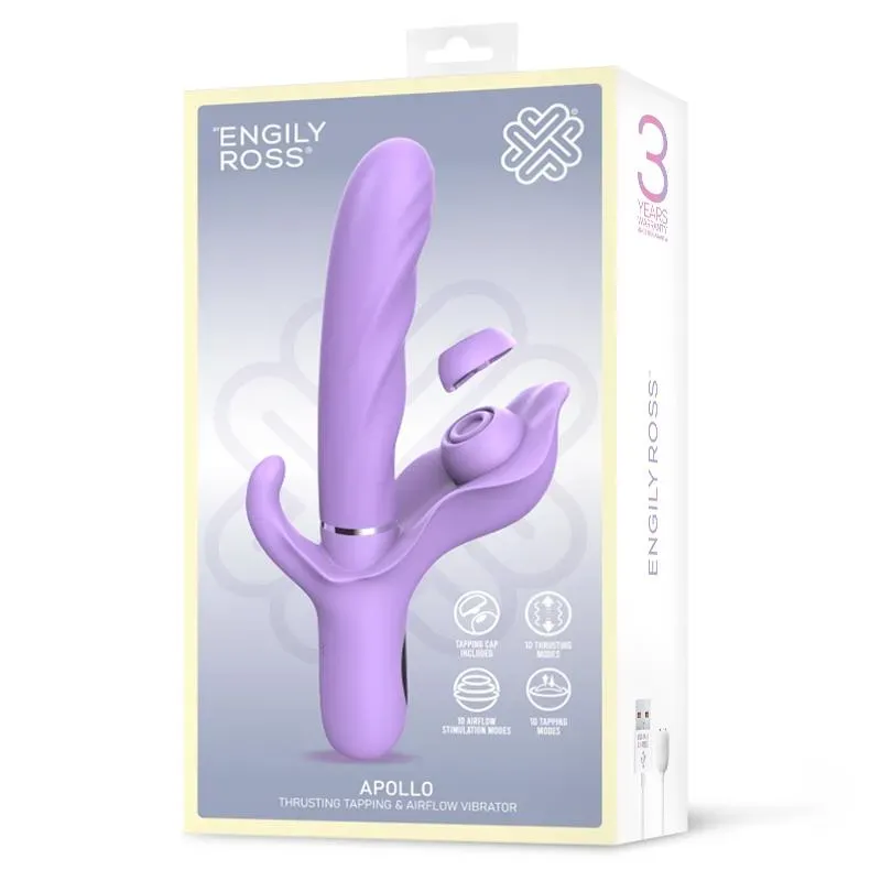 ENGILY ROSS Apollo вибратор с толчками и вакуумом
