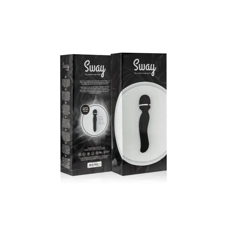 SWAY VIBES Massager No. 4 Black вибромассажёр
