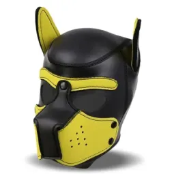 INTOYOU BDSM LINE Hound neopreenist koeramask
