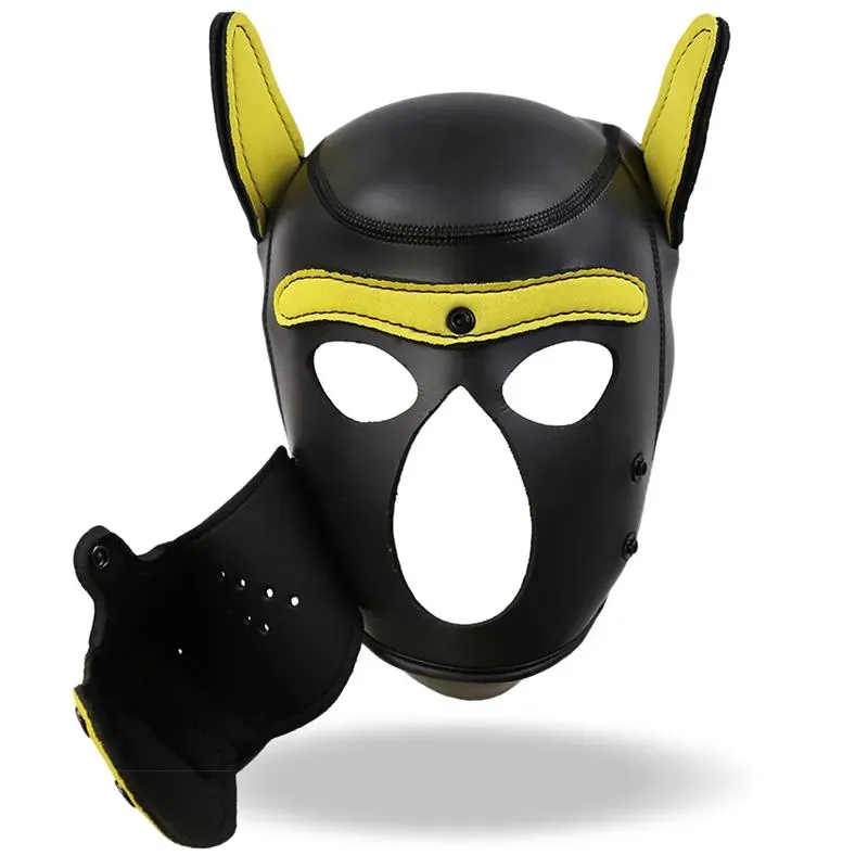 INTOYOU BDSM LINE Hound neopreenist koeramask