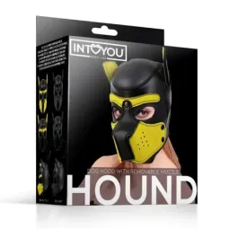 INTOYOU BDSM LINE Hound neopreenist koeramask