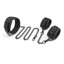 INTOYOU Black Shadow kaelarihm ja käerauad