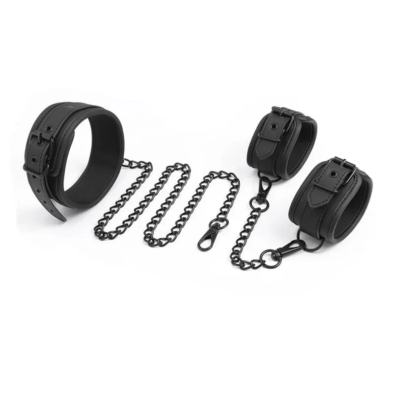 INTOYOU Black Shadow kaelarihm ja käerauad