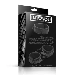 INTOYOU Black Shadow kaelarihm ja käerauad