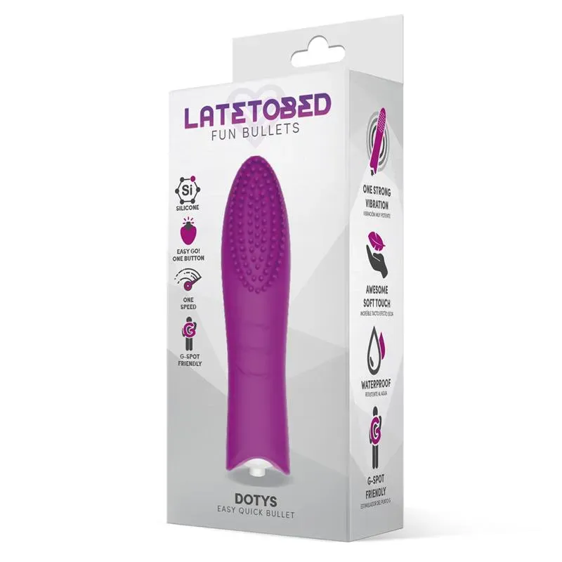 LATETOBED Dotys silikoonist vibromunake