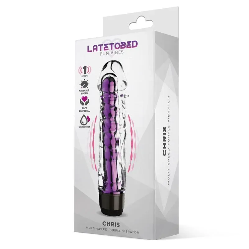 LATETOBED Chris Multi-Speed вибратор, фиолетовый