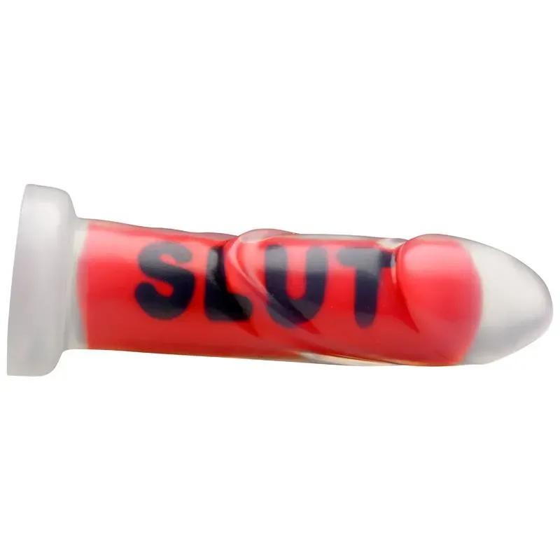 MASTER SERIES Dildo Slut silikoondildo iminapaga