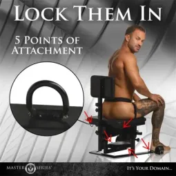 MASTER SERIES Pleasure Throne oraalseksi tool