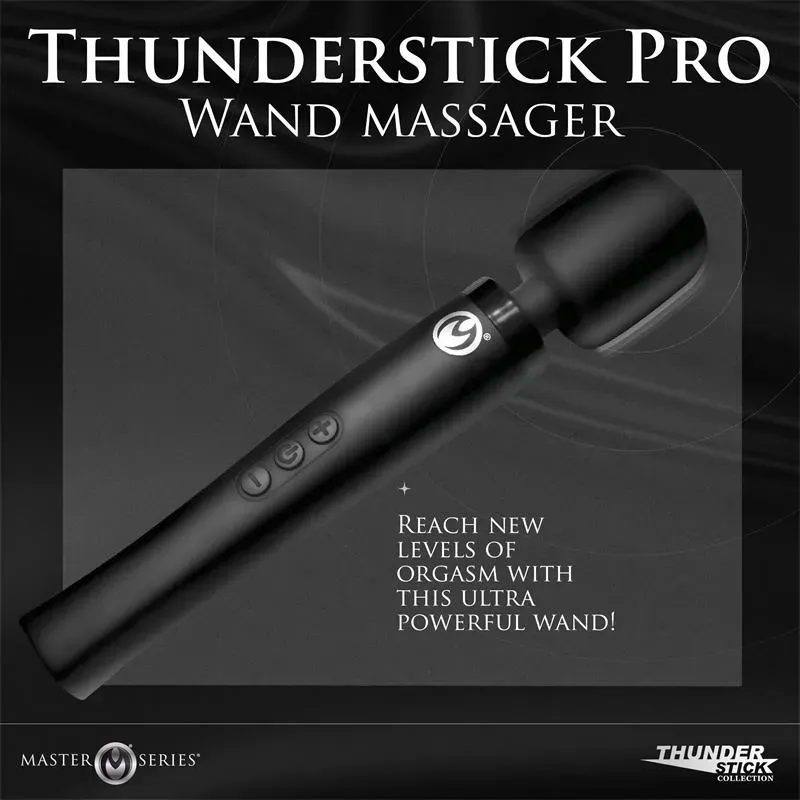 MASTER SERIES Thunderstick Pro wand-vibraator