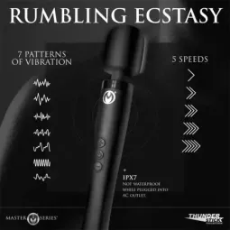 MASTER SERIES Thunderstick Pro wand-vibraator