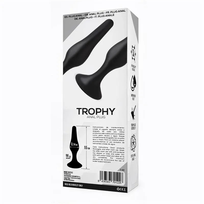 TARDENOCHE Trophy silikoonist anaaltapp 15 cm