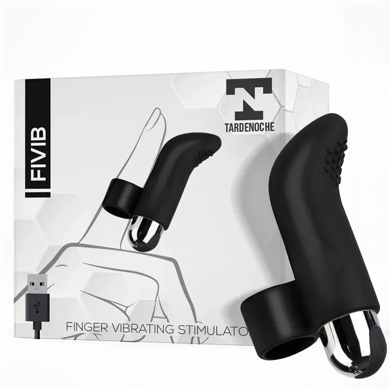 TARDENOCHE Fivib sõrmevibraator, must
