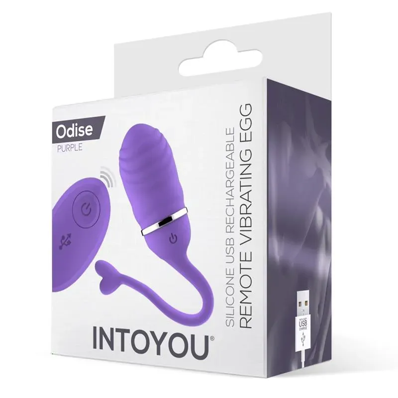 INTOYOU Odise виброяйцо с пультом, силикон