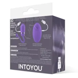 INTOYOU Odise виброяйцо с пультом, силикон