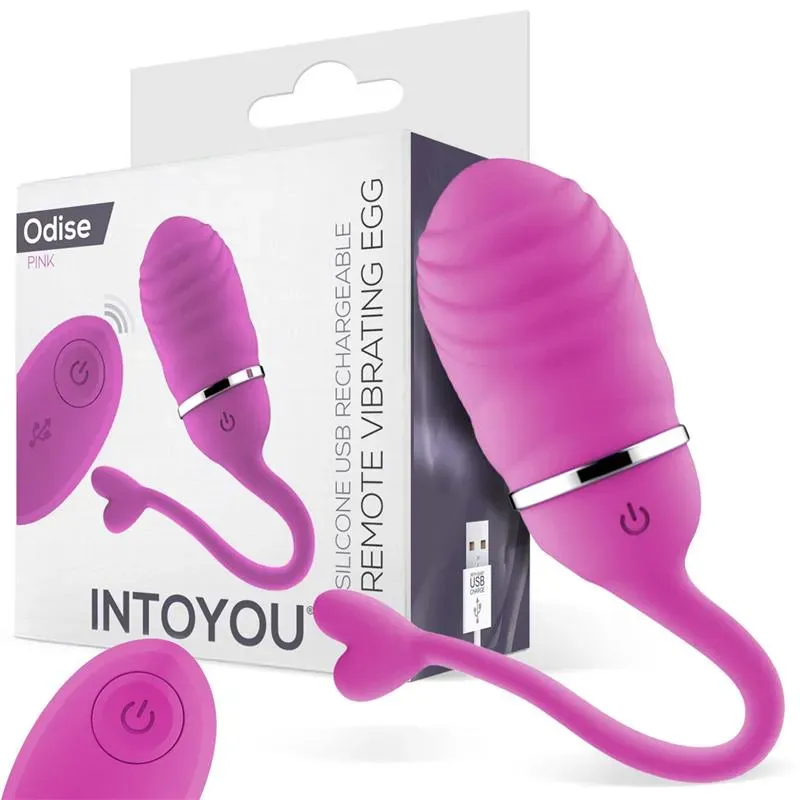 INTOYOU Odise виброяйцо с пультом, силикон