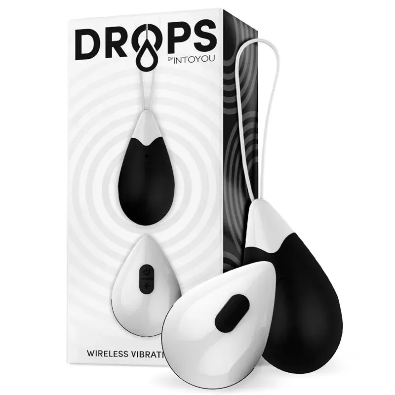DROPS виброяйцо с пультом, силикон