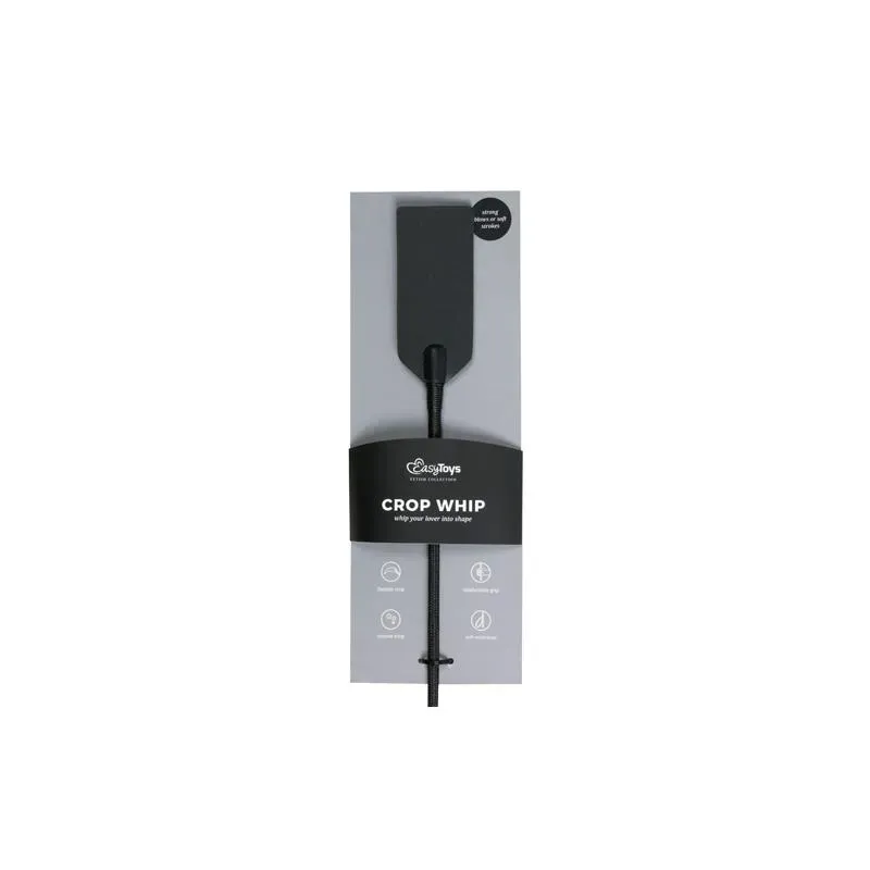 EASYTOYS Short Paddle — кожаная плеть