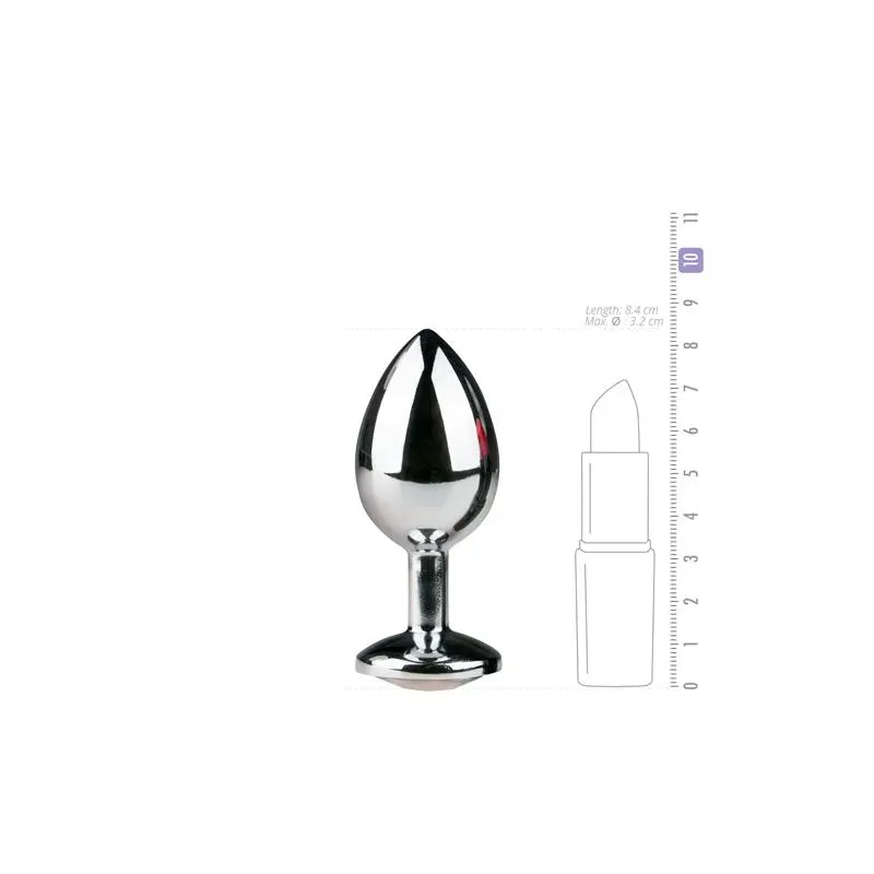 EASYTOYS Metal Butt Plug No. 2 анальная пробка